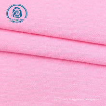 hot-sale lycra cotton slub fabric t-shirts for sale